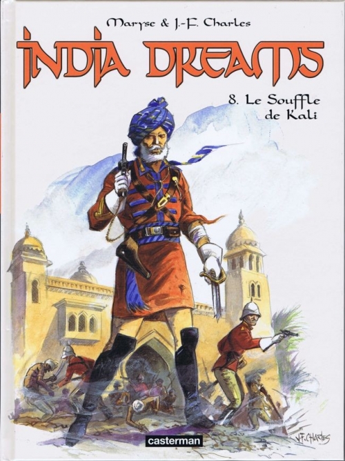Couverture India dreams, tome 08 : Le souffle de Kali
