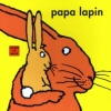 Couverture Papa lapin Editions L'École des loisirs 2000