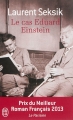 Couverture Le cas Eduard Einstein Editions J'ai Lu 2014