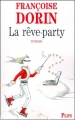 Couverture La rêve-party Editions Plon 2002