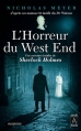 Couverture L'horreur du West End Editions Archipoche (Suspense) 2015