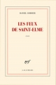 Couverture Les feux de Saint-Elme Editions Gallimard  (Blanche) 2014