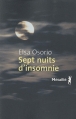 Couverture Sept nuits d'insomnie Editions Métailié 2010
