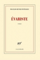 Couverture Evariste Editions Gallimard  (Blanche) 2015