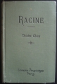 Couverture Théâtre choisi Editions Librairie Poussielgue 1911