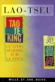 Couverture Tao te king : Le livre de la voie et de la vertu / La voix et sa vertu : Tao-tê-king / Tao-tö king / Tao te king / Tao te ching Editions Mille et une nuits (Bilingue) 1996