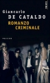 Couverture Commissaire Scialoja, tome 1 : Romanzo Criminale Editions Points (Policier) 2007