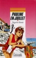 Couverture Pauline en Juillet Editions Rageot (Cascade) 1994