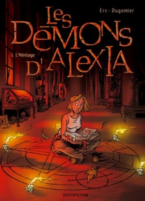 Couverture Les Démons d'Alexia, tome 1 : L'Héritage