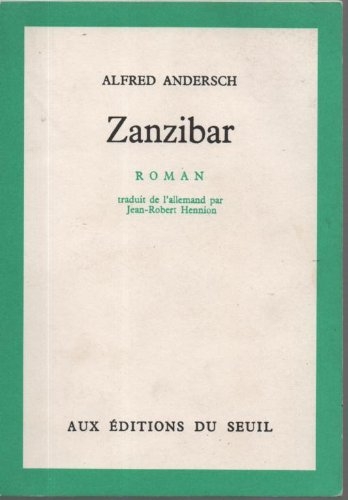 Couverture Zanzibar