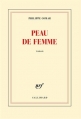 Couverture Peau de femme Editions Gallimard  (Blanche) 2015