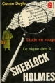 Couverture Intégrale Sherlock Holmes, tome 1 : Une étude en rouge, Le signe des Quatre Editions Le Livre de Poche 1985