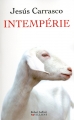 Couverture Intempérie Editions Robert Laffont (Pavillons) 2015