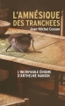 Couverture L'amnésique des tranchées Editions France Loisirs 2014