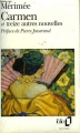 Couverture Carmen et treize autres nouvelles Editions Folio  1991