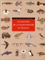 Couverture Inventaire de la faune menacée de France : Le livre rouge Editions Nathan 1998