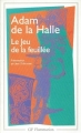 Couverture Le Jeu de la feuillée Editions Flammarion (GF) 1989