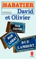 Couverture David et Olivier Editions Le Livre de Poche 1989