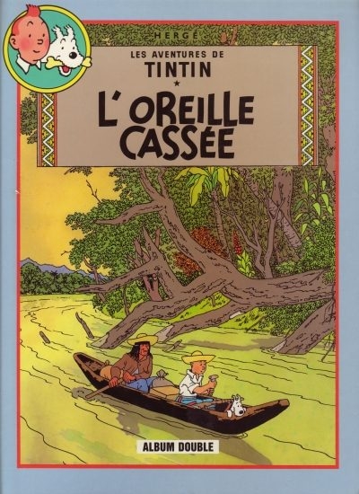 Couverture Les aventures de Tintin (France Loisirs), tome 05 : L'Oreille cassée, Coke en stock