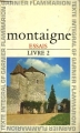 Couverture Essais (Montaigne), tome 2 Editions Garnier Flammarion 1969