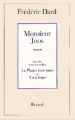 Couverture Monsieur Joos Editions Fayard 2002