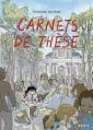 Couverture Carnets de thèse Editions Seuil 2015