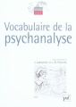 Couverture Vocabulaire de la psychanalyse Editions Presses universitaires de France (PUF) (Quadrige - Dicos poche) 1967