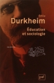 Couverture Education et sociologie Editions Presses universitaires de France (PUF) (Quadrige) 2013