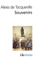 Couverture Souvenirs Editions Folio  (Histoire) 1999
