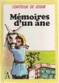 Couverture Mémoires d'un âne / Les mémoires d'un âne Editions France Inter (Cerise) 1988