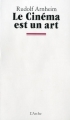 Couverture Le cinéma est un art Editions L'Arche 1989