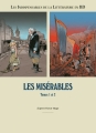 Couverture Les indispensables de la littérature en BD, double, tome 3 : Les Misérables, tomes 1 et 2 Editions France Loisirs 2014