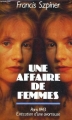 Couverture Une affaire de femmes Editions France Loisirs 1989