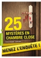 Couverture 25 mystères en chambre close Editions Marabout (Jeux) 2012