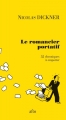 Couverture Le romancier portatif Editions Alto 2011