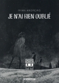 Couverture Je n'ai rien oublié Editions Delcourt (Outsider) 2015