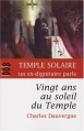Couverture Vingt ans au soleil du Temple Editions Desclée de Brouwer (Romans) 2008