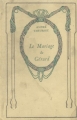 Couverture Le mariage de Gérard Editions Nelson 1938