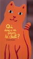 Couverture Qui donc a vu passer le chat ? Editions L'École des loisirs (Loulou & Cie) 2015