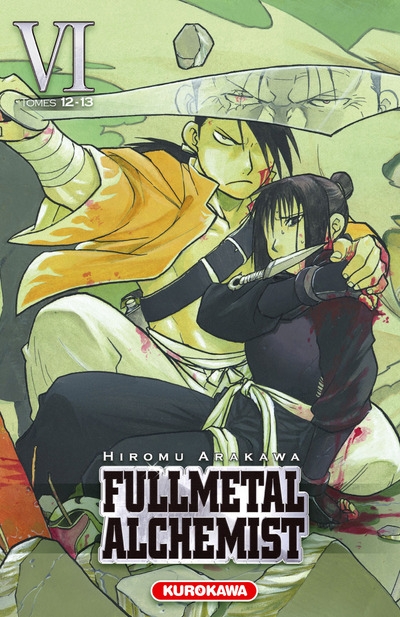 Couverture Fullmetal Alchemist, édition reliée, tome 06