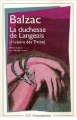 Couverture La duchesse de Langeais Editions Flammarion (GF) 1999