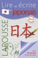 Couverture Lire et écrire le japonais Editions Larousse 2010