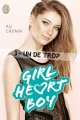 Couverture Girl heart boy, tome 3 : Un de trop Editions J'ai Lu 2013