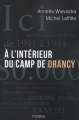 Couverture À l'intérieur du camp de Drancy Editions Perrin (Tempus) 2015