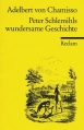 Couverture L'étrange histoire de Peter Schlemihl / Histoire merveilleuse de Pierre Schlémihl Editions Reclam 2003