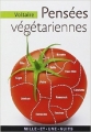 Couverture Pensées végétariennes Editions Mille et une nuits 2014