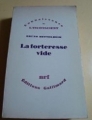 Couverture La forteresse vide Editions Gallimard  (Connaissance de l'inconscient) 1967
