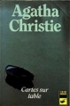 Couverture Cartes sur table Editions Librairie des  Champs-Elysées  (Le club des masques) 1991