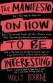 Couverture The Manifesto on how to be interesting Editions Usborne 2014