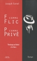 Couverture F, comme flic P, comme Privé Editions Alphée 2010